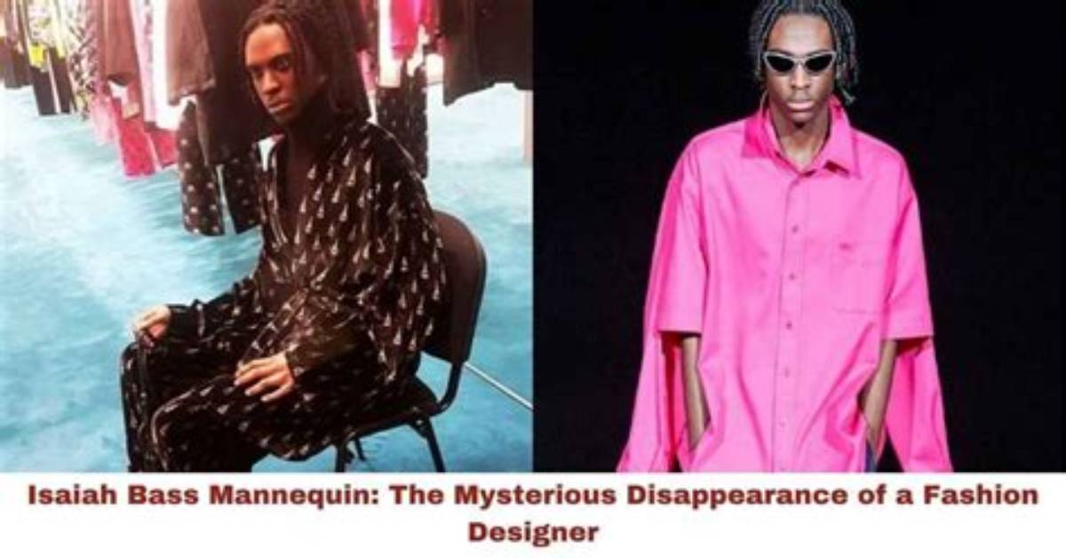 Unveil the Bold Vision of Isaiah Bass: a Fashion Odyssey