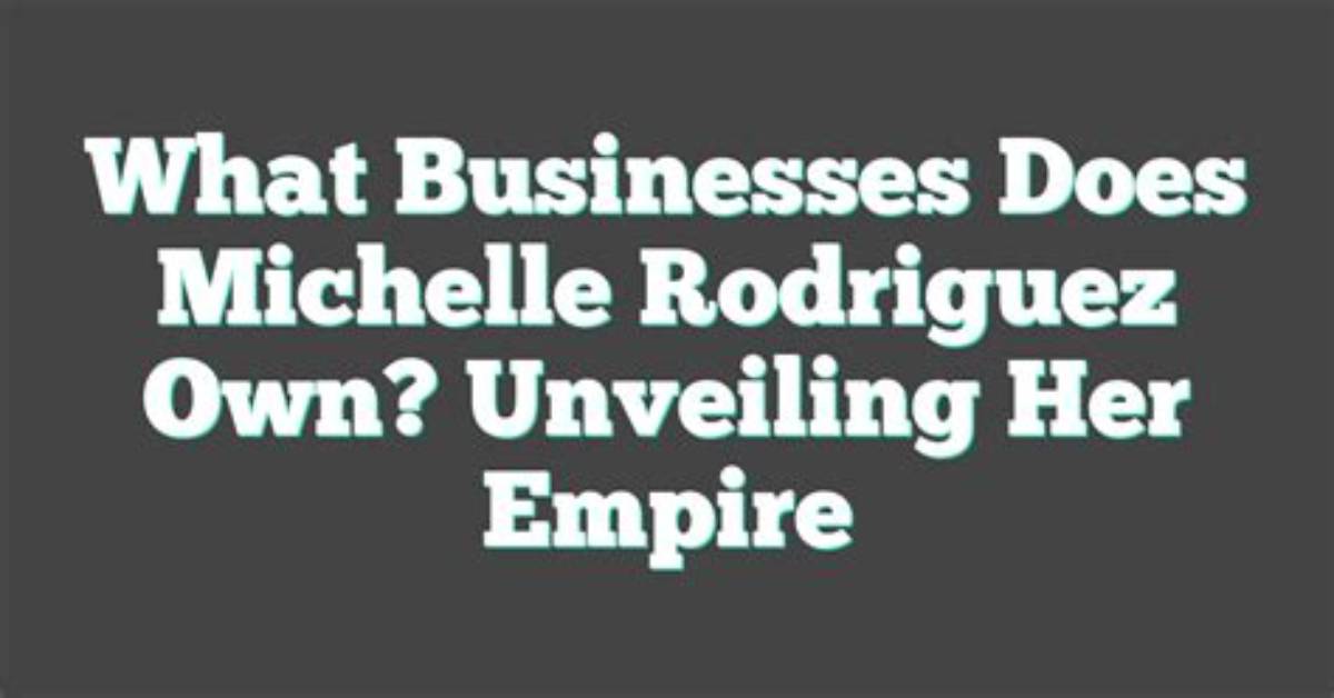Unveiling the Business Empire of Michelle Dee's Father: Discoveries and Insights
