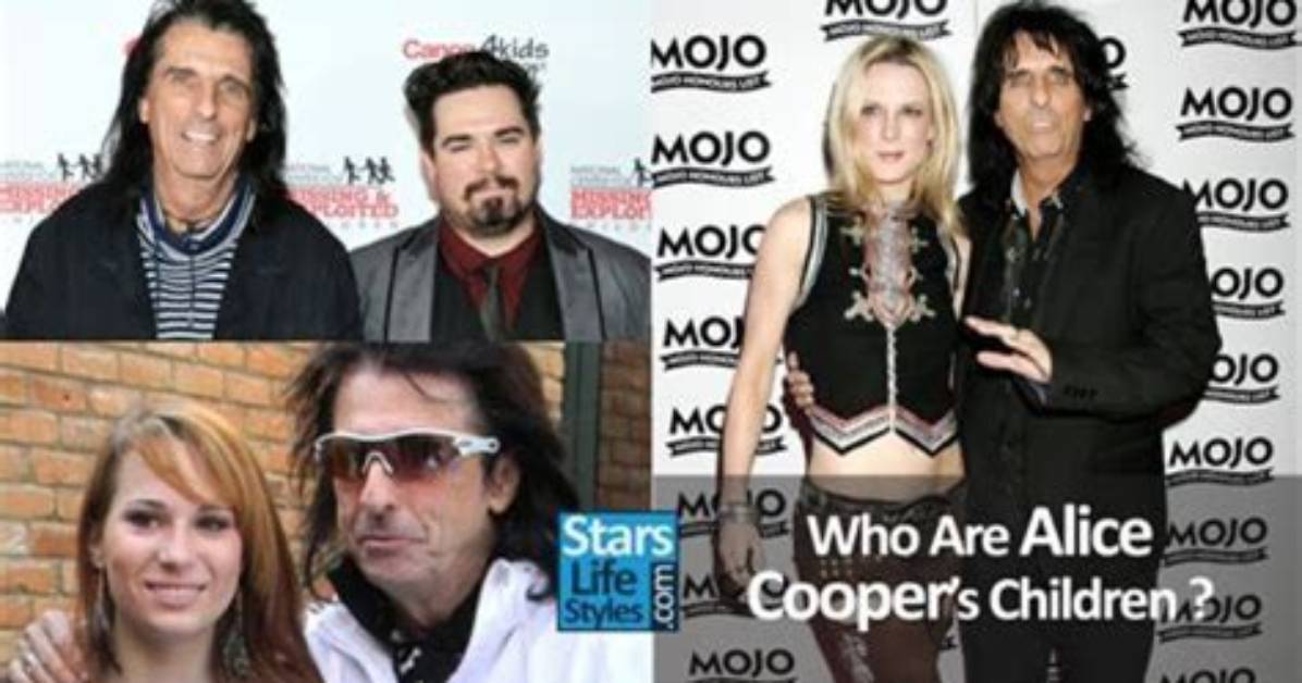 Unveiling the Family of Alice Cooper: How Many Kids Does He Have?