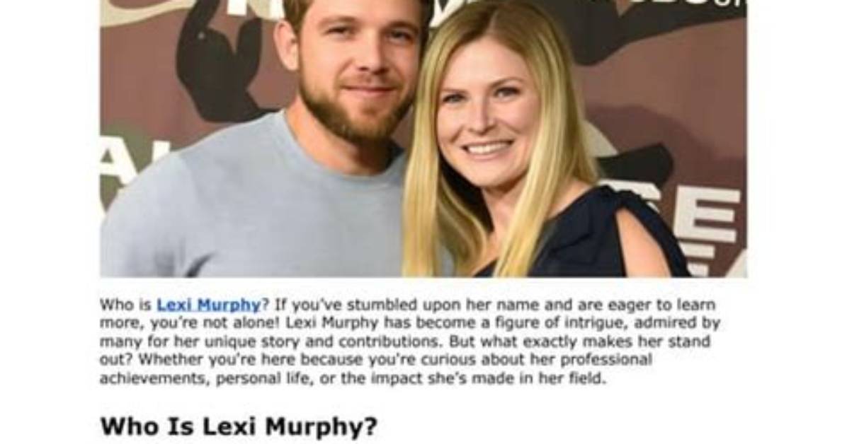 Unveiling the Genius of Lexi Murphy: Ai's Trailblazing Luminary