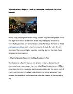 Unveiling the Magic of Events: Your Guide to Event Planner Los Angeles