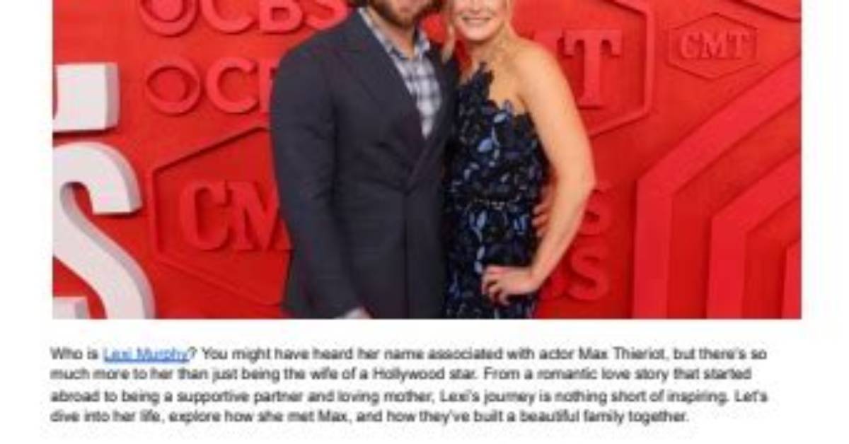 Unveiling the Secrets of Parenthood: Max Thieriot's Family Revelations