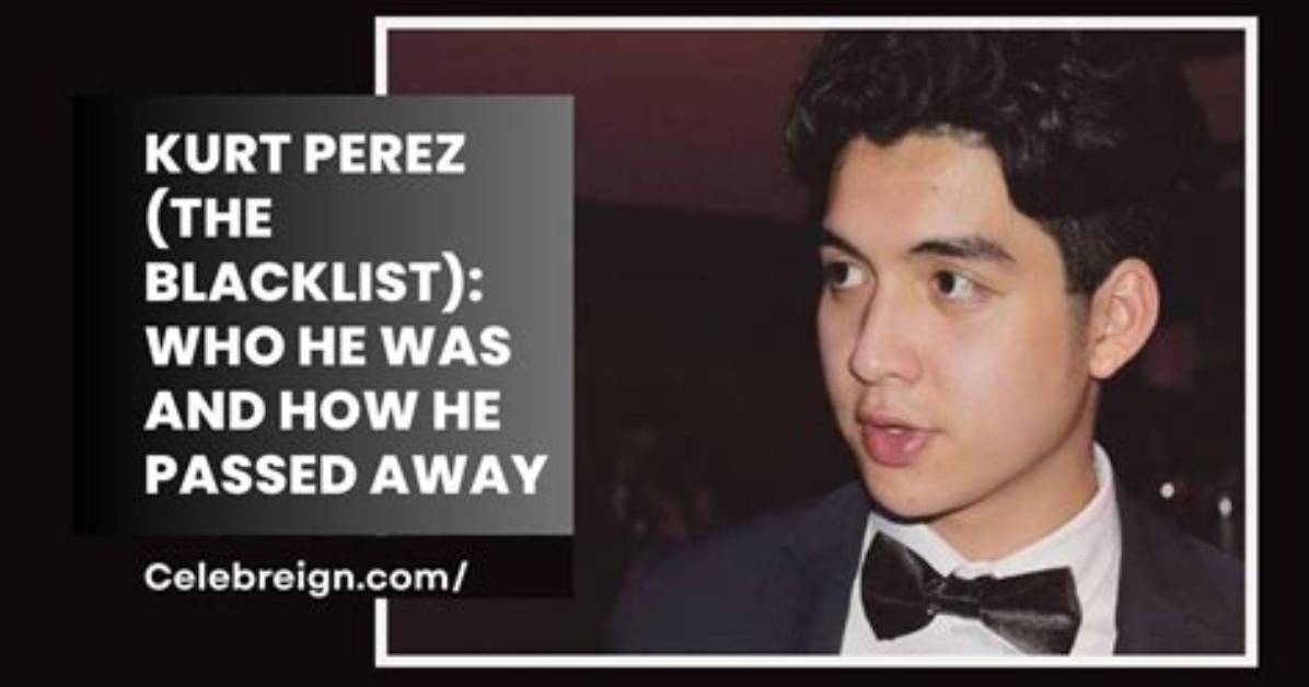 Unveiling the Talent of Kurt Perez: a Rising Star in Acting