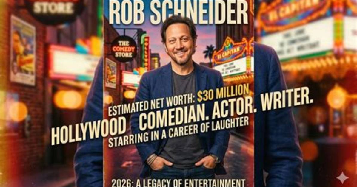 Unveiling the Wealth of Rob Schneider: a Look at His Net Worth