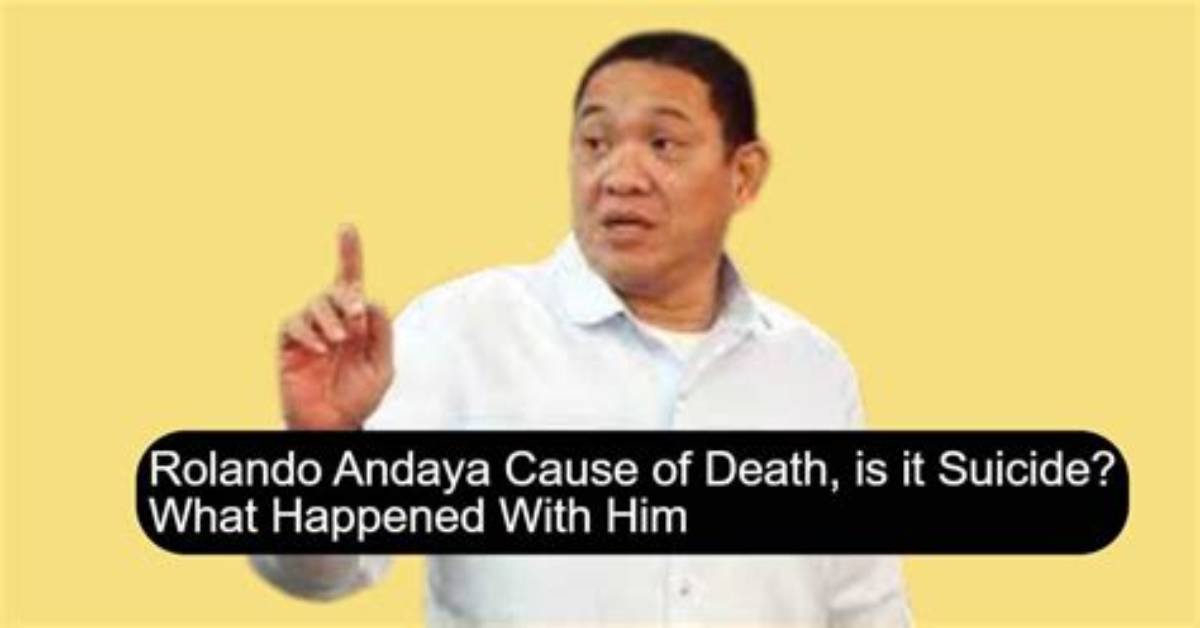 Was Rolando Andaya’s Cause of Death Suicide or Murder?