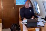 Watch: Dwayne Johnson Uses ‘The Force’ to Get Work Done on a Private Jet in Funny Video