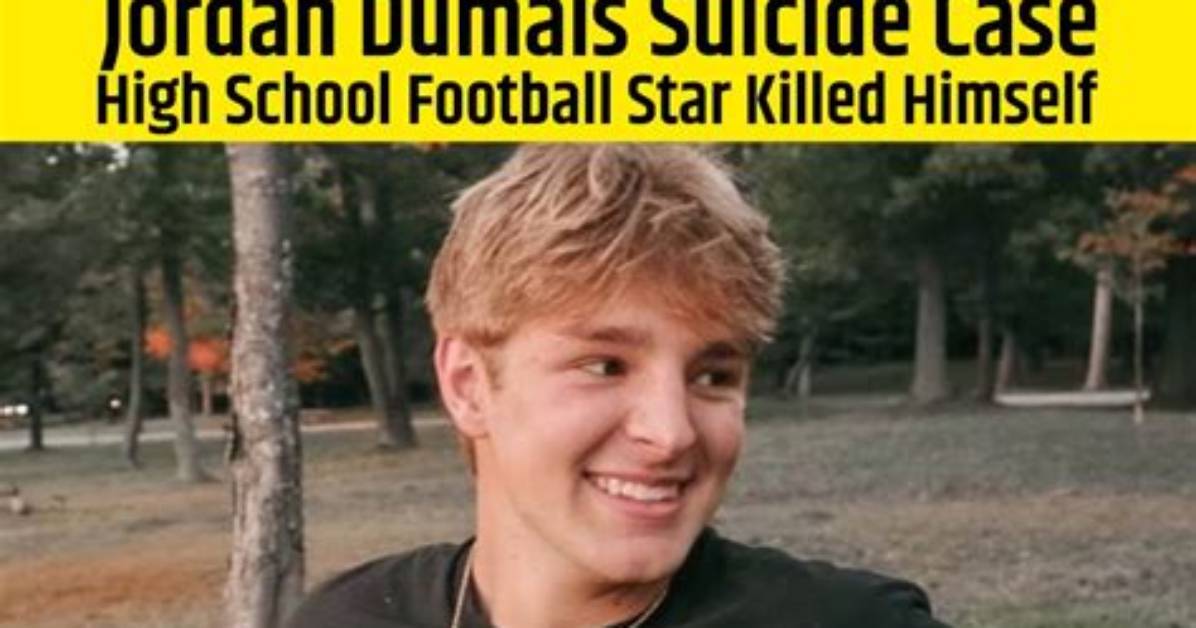 What Happened to Jordan Dumais? Suicide Linked to Michigan Hs Football Star Death Cause