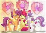 When the Cutie Mark Crusaders Blossom with Distinction