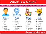 Which Is the Noun for Explain?