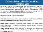 Your Guide to a Hassle-Free Airport Experience